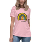 Women's Relaxed T-Shirt/Rainbow-Sunflower - Enet Images