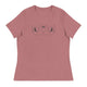 Women's Relaxed T-Shirt/Swans In Love - Enet Images