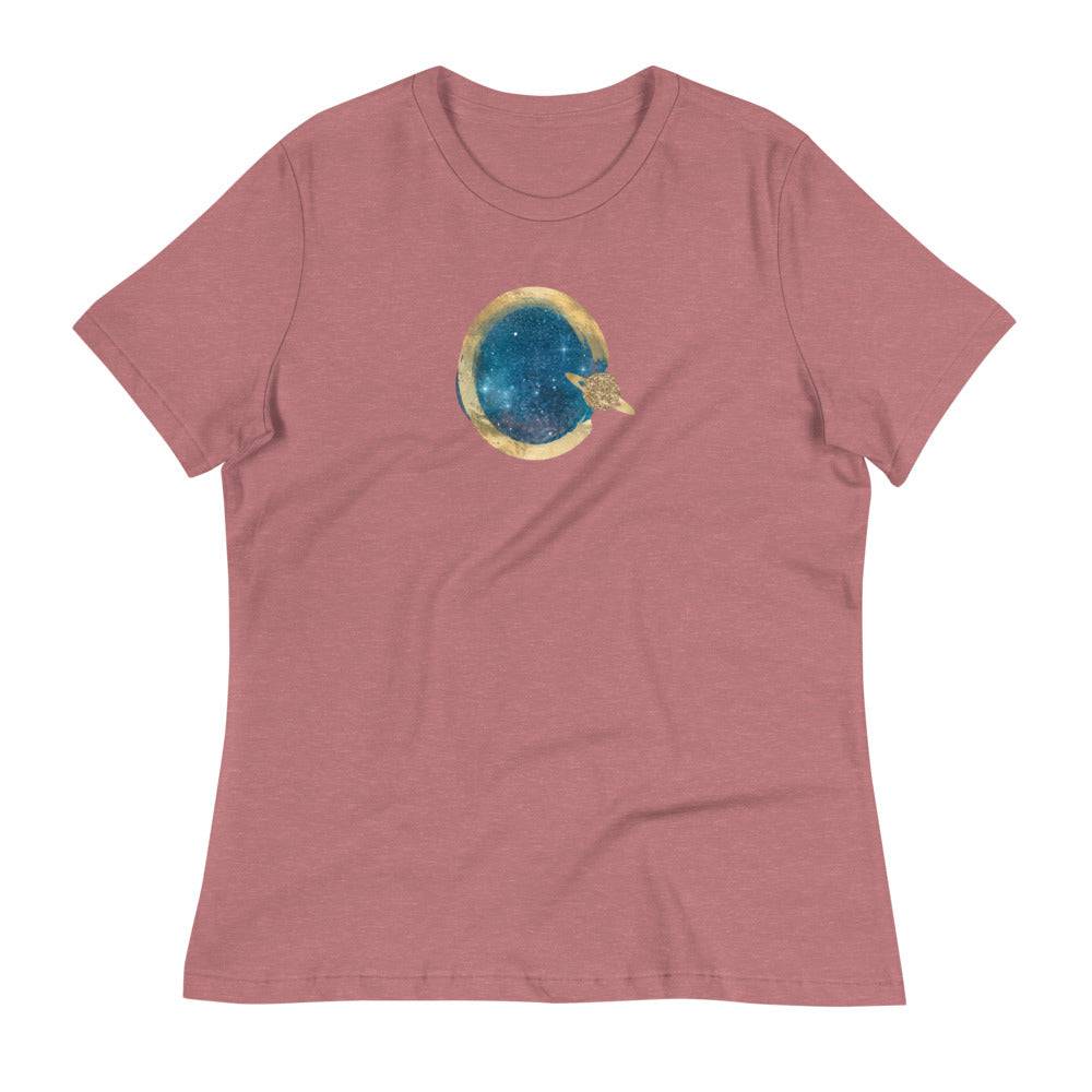 Women's Relaxed T-Shirt/Universe 1 - Enet Images