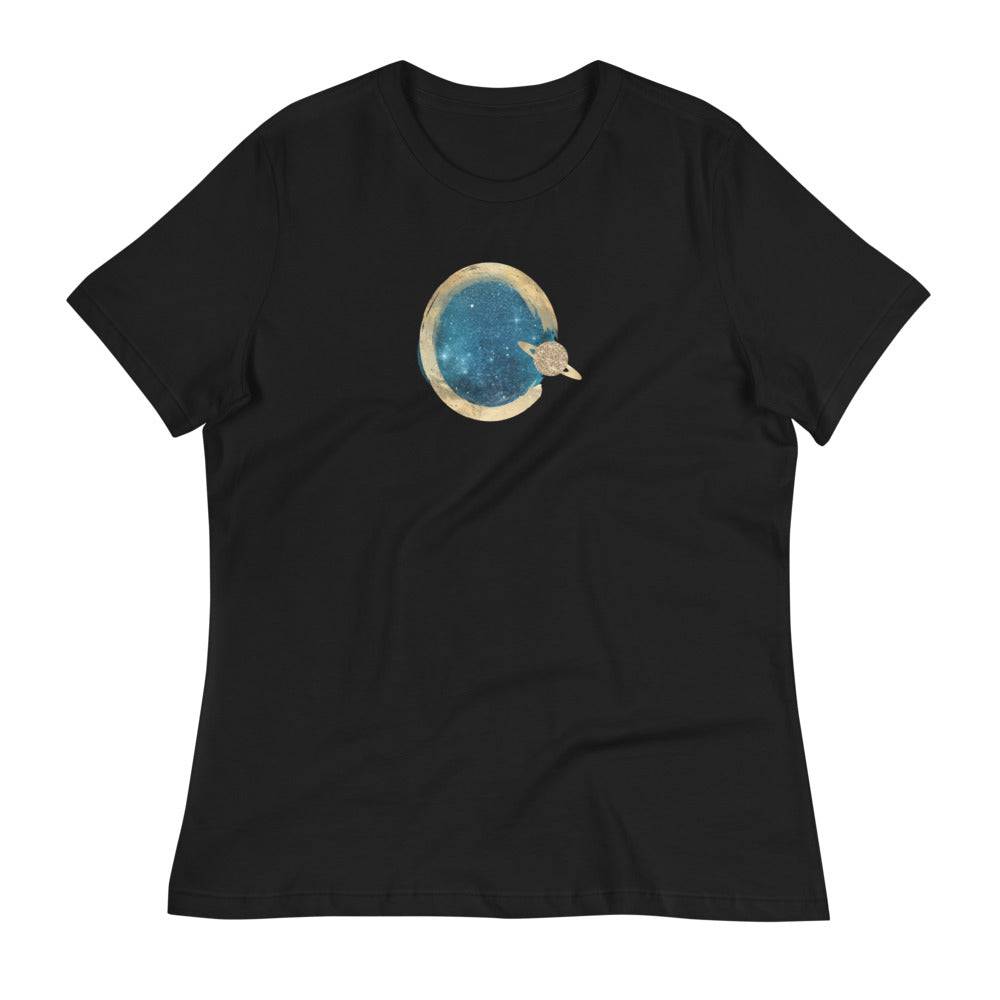 Women's Relaxed T-Shirt/Universe 1 - Enet Images