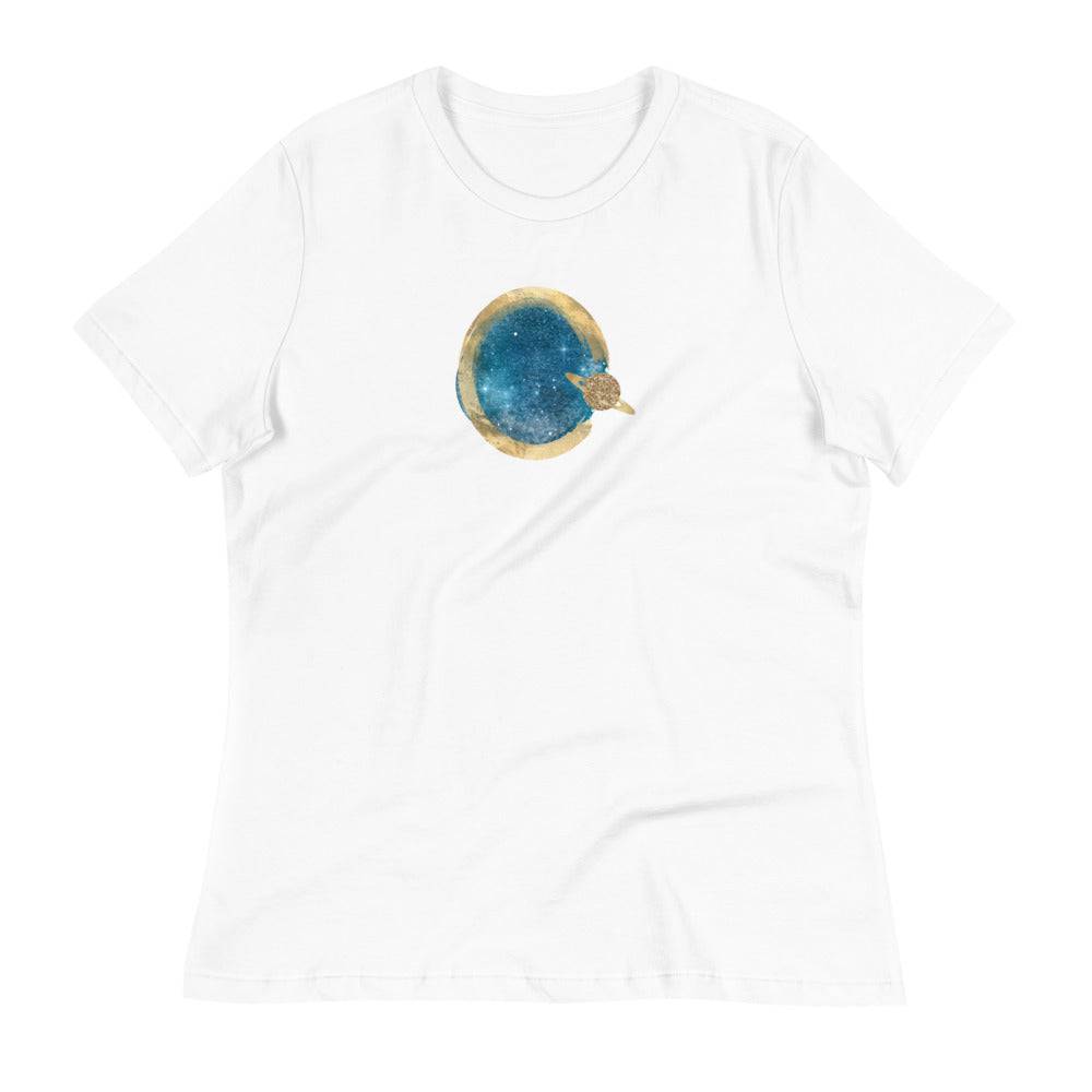 Women's Relaxed T-Shirt/Universe 1 - Enet Images