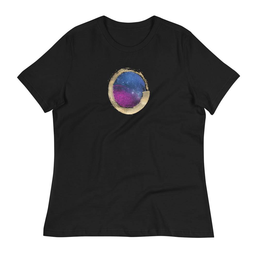 Women's Relaxed T-Shirt/Universe 2 - Enet Images