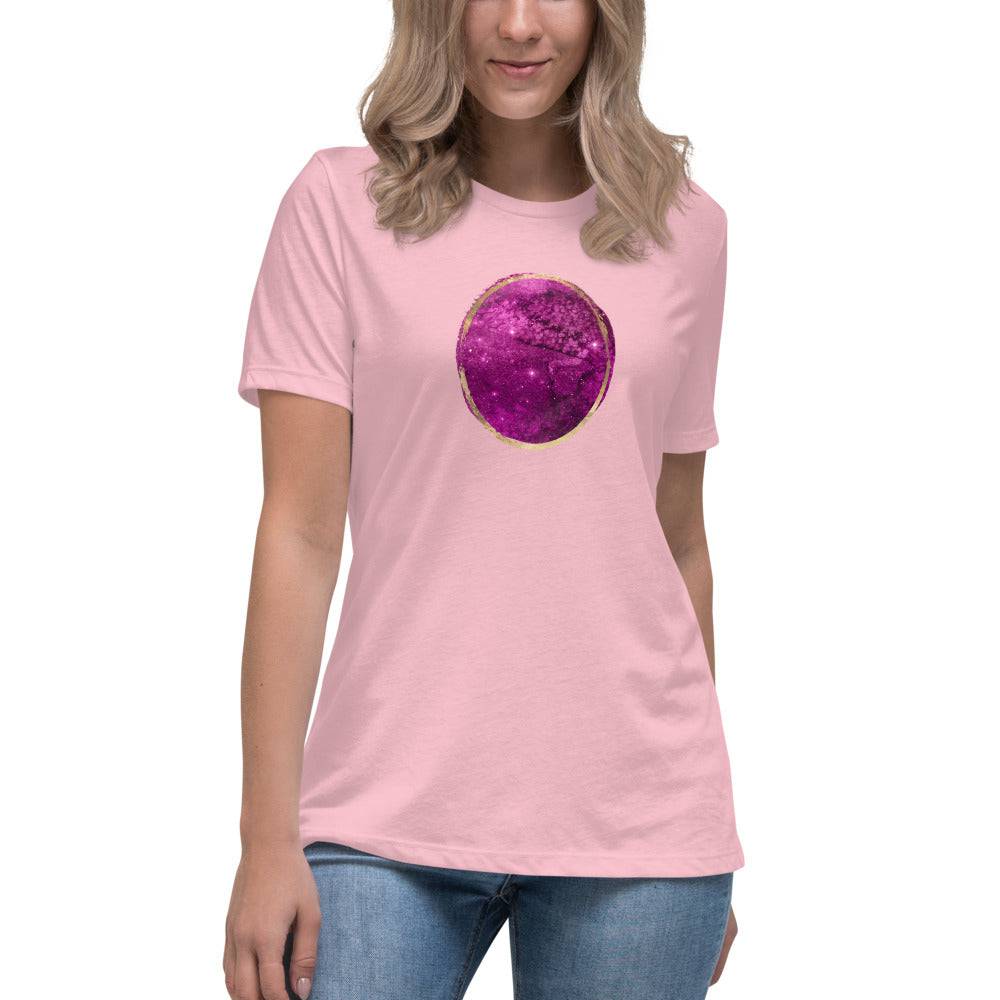 Women's Relaxed T-Shirt/Universe 3 - Enet Images