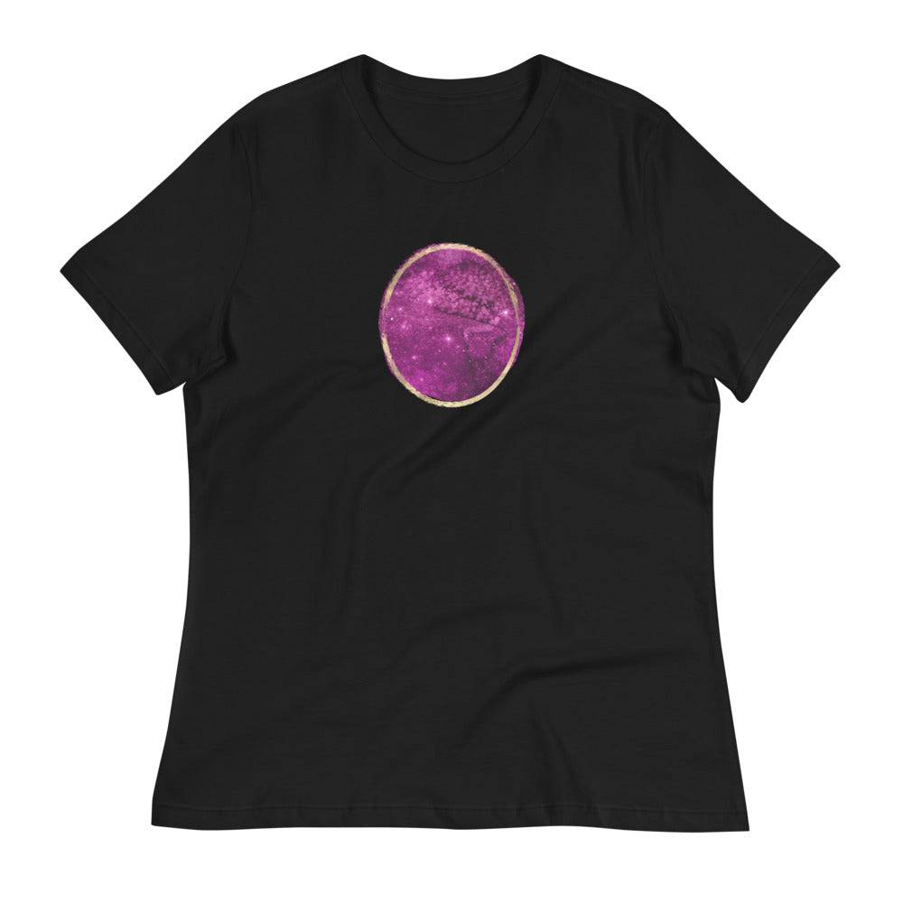 Women's Relaxed T-Shirt/Universe 3 - Enet Images