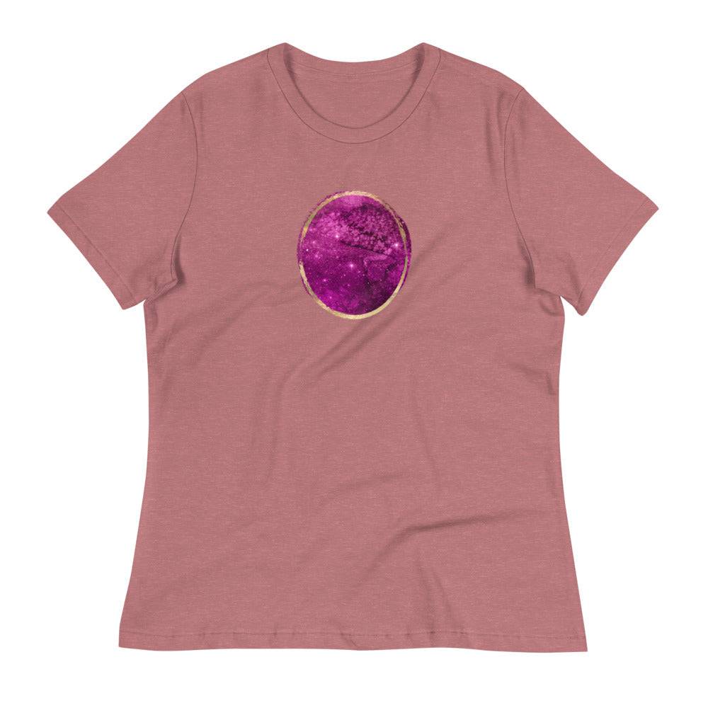 Women's Relaxed T-Shirt/Universe 3 - Enet Images