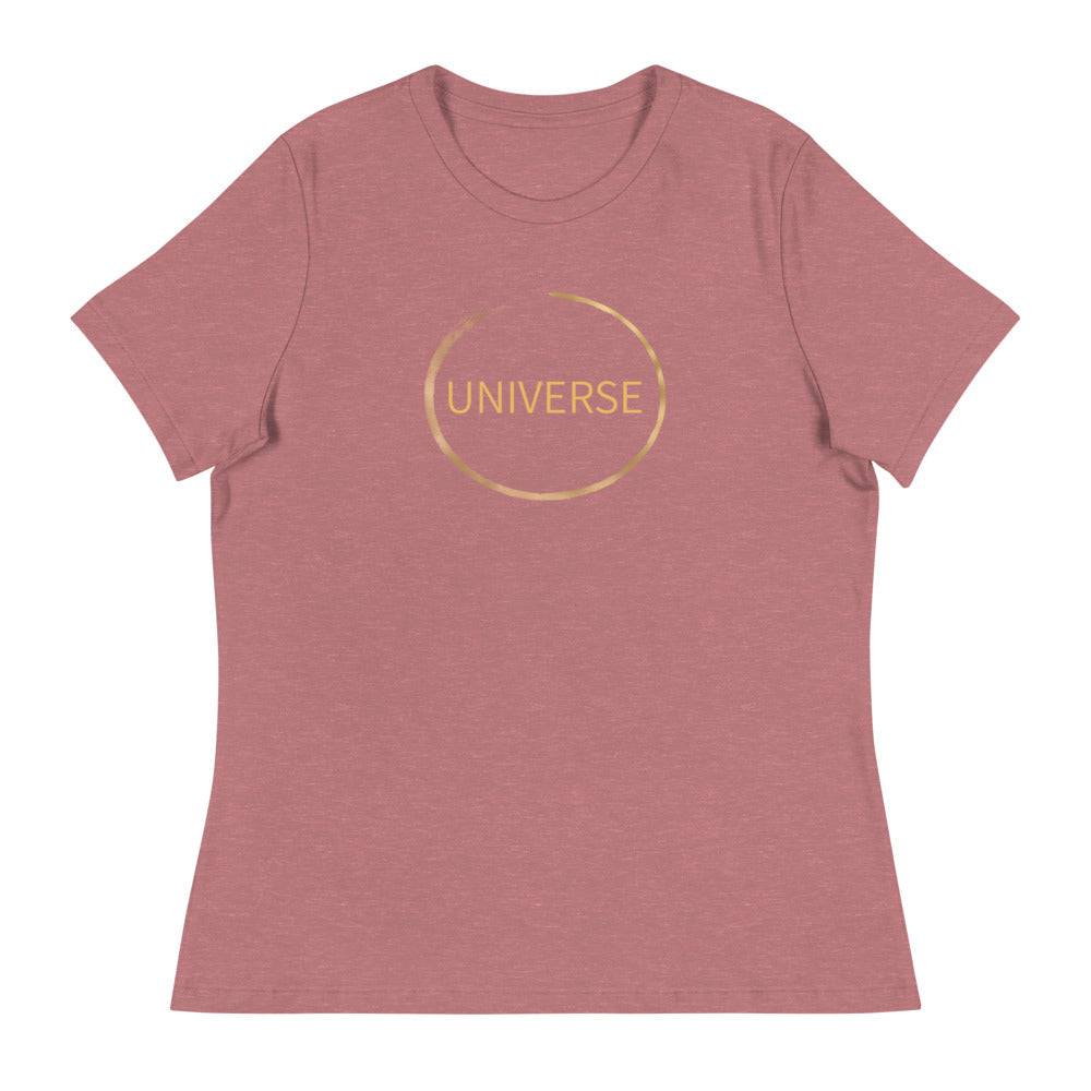 Women's Relaxed T-Shirt/Universe 4 - Enet Images