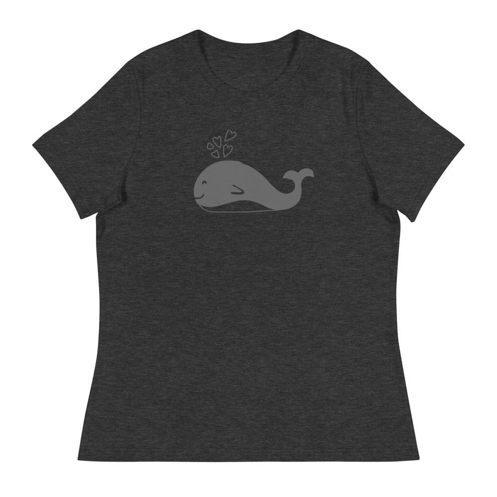 Women's Relaxed T-Shirt/Wale In Love - Enet Images