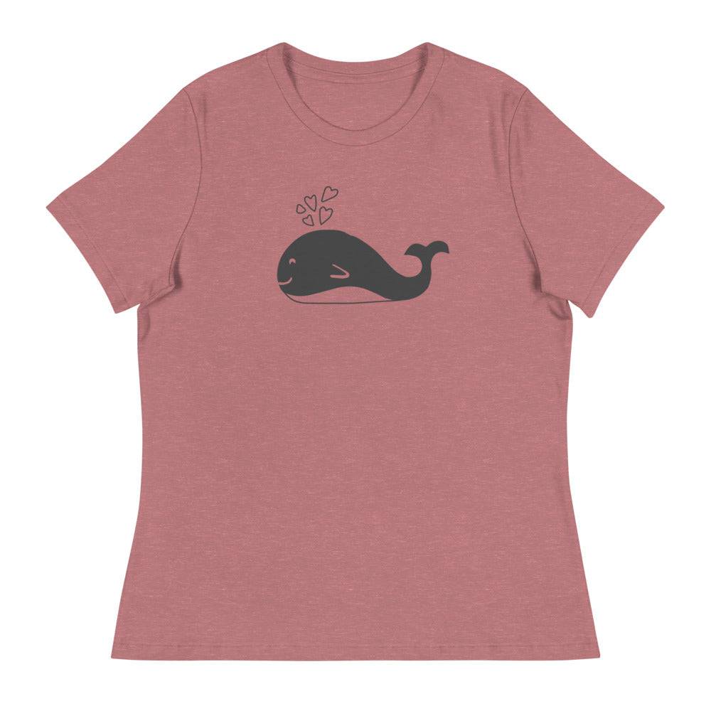 Women's Relaxed T-Shirt/Wale In Love - Enet Images
