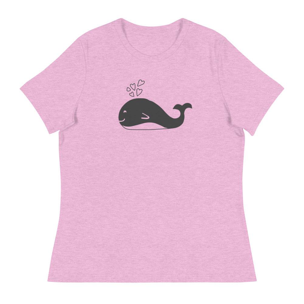 Women's Relaxed T-Shirt/Wale In Love - Enet Images
