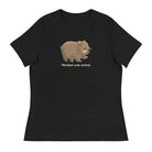 Women's Relaxed T-Shirt/Wombat Cute Animal - Enet Images