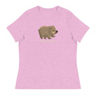 Women's Relaxed T-Shirt/Wombat Cute Animal - Enet Images