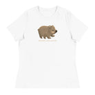 Women's Relaxed T-Shirt/Wombat Cute Animal - Enet Images