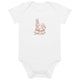 Organic cotton baby bodysuit/Bunnies - Enet Images
