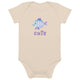 Organic cotton baby bodysuit/Fish Cute - Enet Images