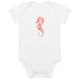 Organic cotton baby bodysuit/Hippocampus - Enet Images