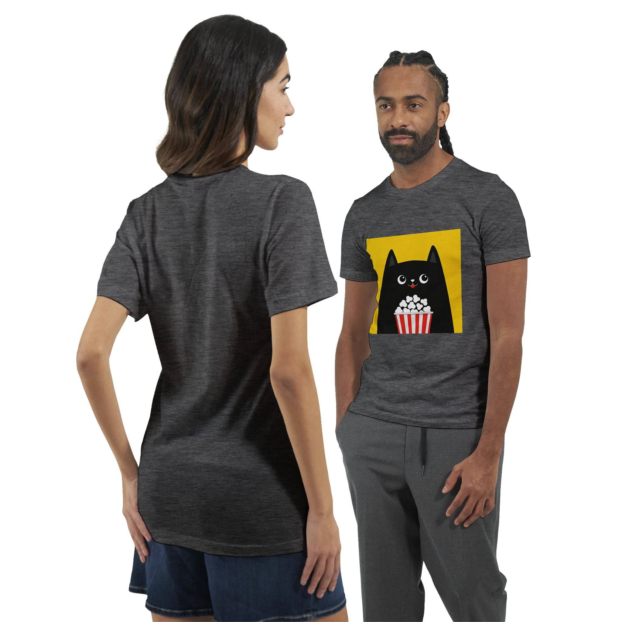 Premium Unisex Crewneck T-shirt/popcorn - Enet Images