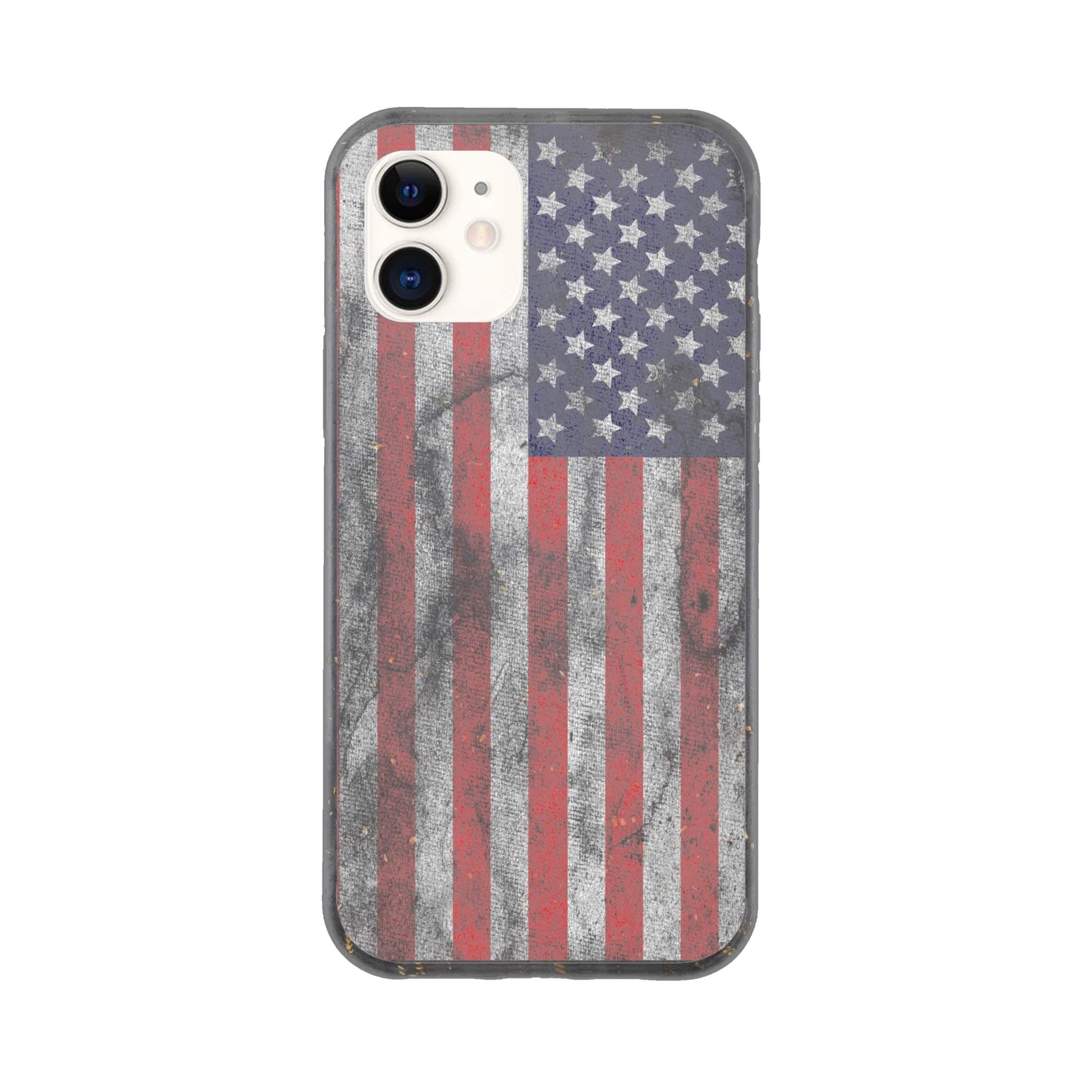I-Phone Bio case/US-Vintage-Flag - Enet Images