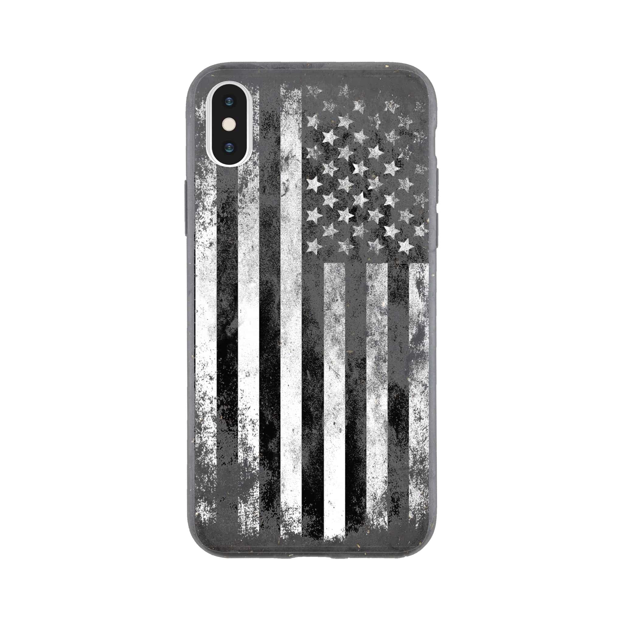 I-Phone Bio case/US-Vintage-Flag-BW - Enet Images