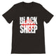 Budget Unisex Crewneck T-shirt/Black-Sheep - Enet Images
