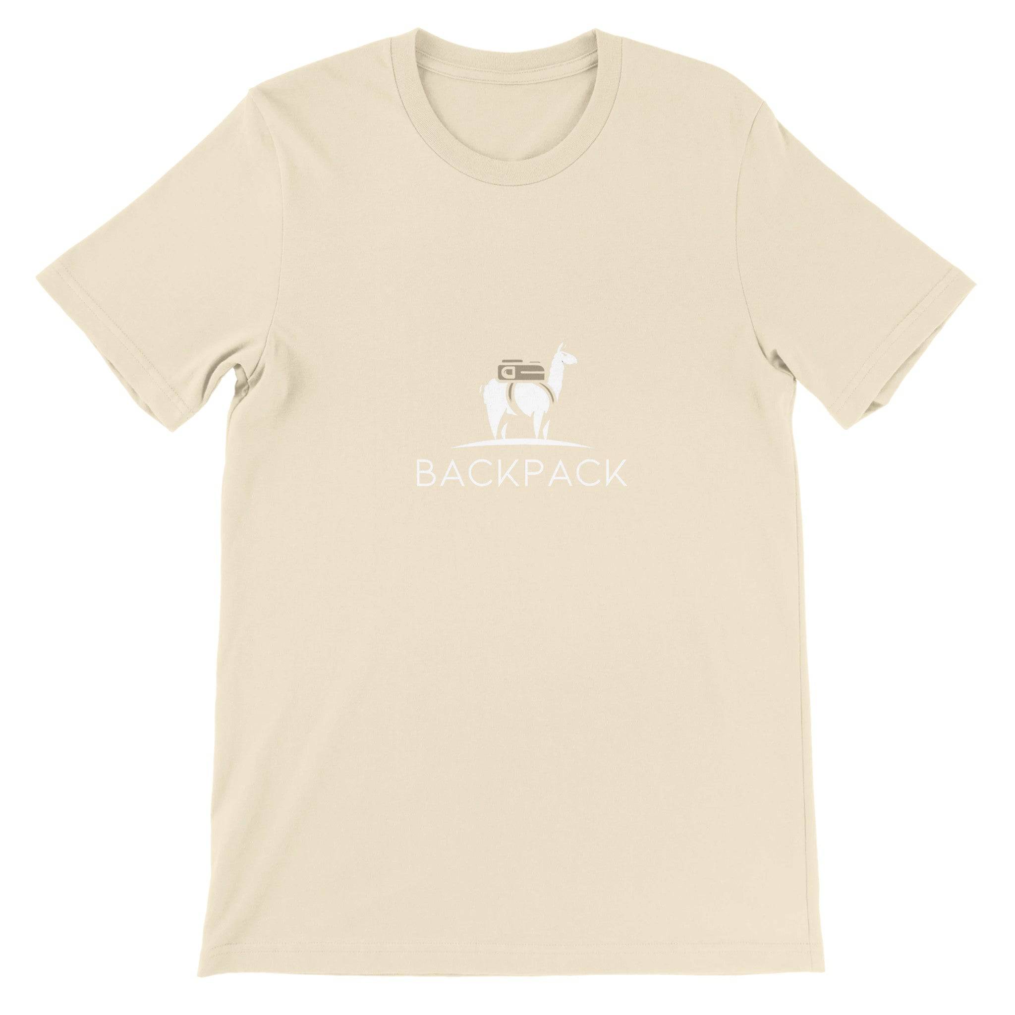 Budget Unisex Crewneck T-shirt/Lama-Backpack - Enet Images