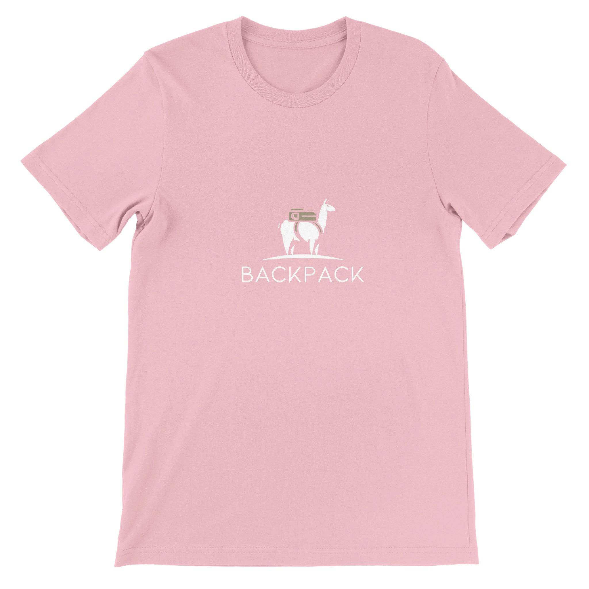 Budget Unisex Crewneck T-shirt/Lama-Backpack - Enet Images