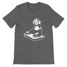 Budget Unisex Crewneck T-shirt/Mona-Lisa-Dj - Enet Images