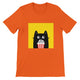 Budget Unisex Crewneck T-shirt/Cat-PopCorn - Enet Images