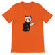 Budget Unisex Crewneck T-shirt/Cat-Killer-Halloween - Enet Images