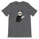 Budget Unisex Crewneck T-shirt/Cat-Killer-Halloween - Enet Images
