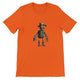Budget Unisex Crewneck T-shirt/Creepy-Robot2-Halloween - Enet Images