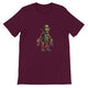 Budget Unisex Crewneck T-shirt/Creepy-Robot2-Halloween - Enet Images