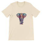 Budget Unisex Crewneck T-shirt/Elephant-Art - Enet Images