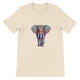 Budget Unisex Crewneck T-shirt/Elephant-Art - Enet Images