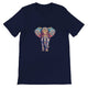 Budget Unisex Crewneck T-shirt/Elephant-Art - Enet Images