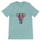 Budget Unisex Crewneck T-shirt/Elephant-Art - Enet Images