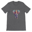 Budget Unisex Crewneck T-shirt/Elephant-Art - Enet Images