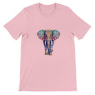 Budget Unisex Crewneck T-shirt/Elephant-Art - Enet Images