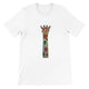 Budget Unisex Crewneck T-shirt/Giraffe-Watercolor - Enet Images