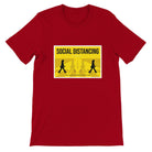 Budget Unisex Crewneck T-shirt/Social-Distancing - Enet Images