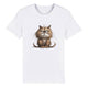 100% Organic Unisex T-shirt/Cat-Angry-Face - Enet Images