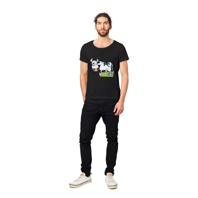 100% Organic Unisex T-shirt/Cow's-Eye - Enet Images