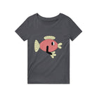 100% Organic Unisex T-shirt/Funny-Fish - Enet Images