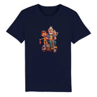 100% Organic Unisex T-shirt/Grandpa-Grand-Children-Vespa - Enet Images