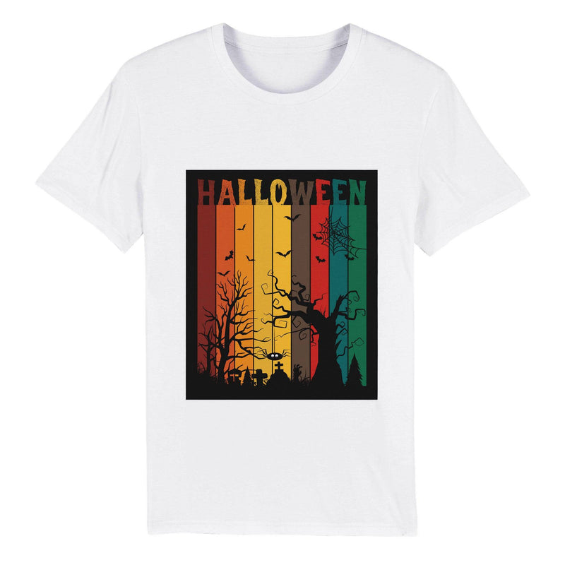 100% Organic Unisex T-shirt/Helloween-Trees - Enet Images