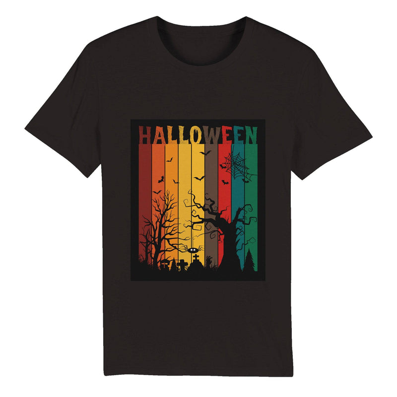 100% Organic Unisex T-shirt/Helloween-Trees - Enet Images