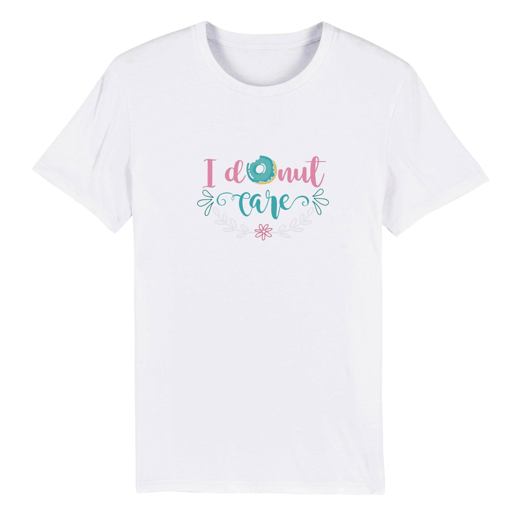 100% Organic Unisex T-shirt/I-Donut-Care - Enet Images