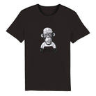 100% Organic Unisex T-shirt/Monkey-Banana - Enet Images