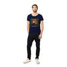 100% Organic Unisex T-shirt/Monkey-Rasta - Enet Images