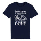 100% Organic Unisex T-shirt/Sometimes-Cat - Enet Images