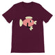 Budget Unisex Crewneck T-shirt/Funny-Fish - Enet Images